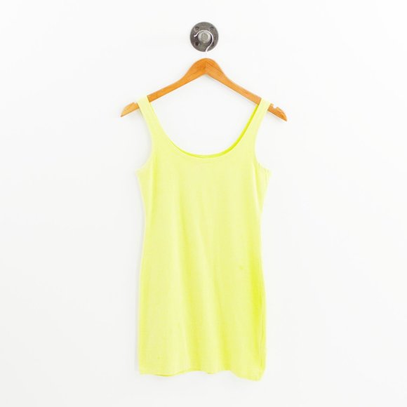 H&M Fitted Neon Mini Dress #195-38 - Picture 1 of 3